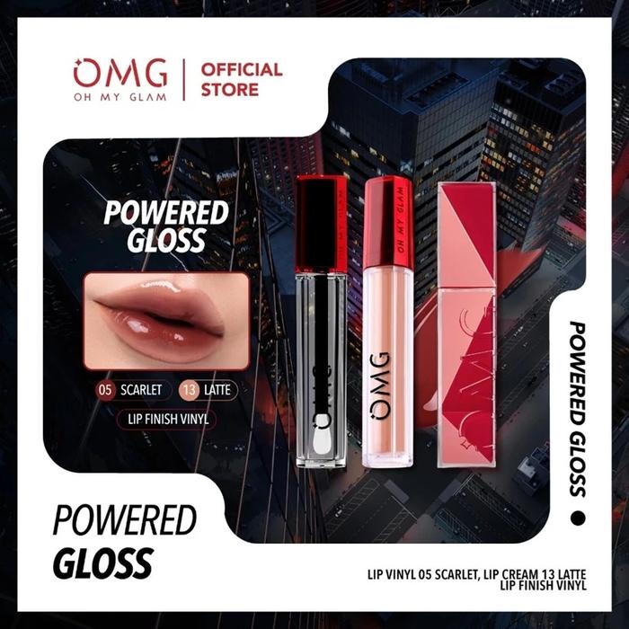 Gambar PAKET ISI 3 Ombre OMG OH MY GLAM Glossy Lips [Lip Vinyl + Lip Cream + Lip Gloss] - Lip 18 + Vinyl 04 LG dari Anugerah Cosmetics Tasikmalaya undefined 5 Tokopedia