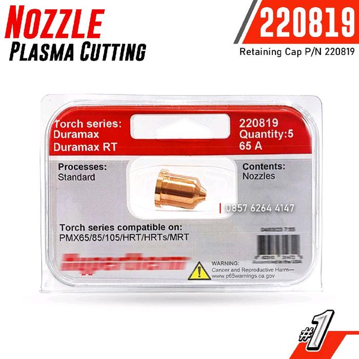 PMX 45XP 65 85 105ノズル電極220930 220941 220990 220818 220990