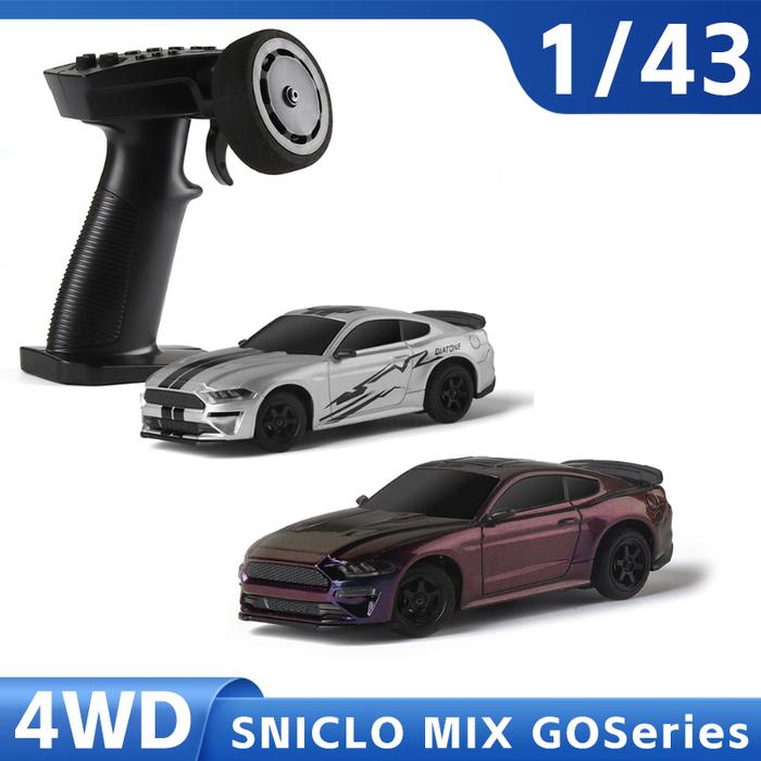 Gambar SNICLO CA34 RC 1/43 Car FPV 4WD Mini Pocket Drift Racing 2.4GHz Electric RC Drift Car Model Kids Toys Gifts dari gusdul shop undefined Tokopedia