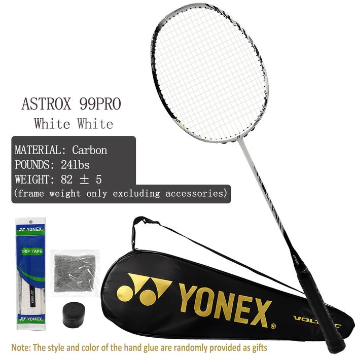 Gambar Y onex Professional carbon fiber badminton racket backyard gym badminton racket Raket - 【ASTROX 99pro] white-white dari SURYA RAMADHAN854 undefined Tokopedia