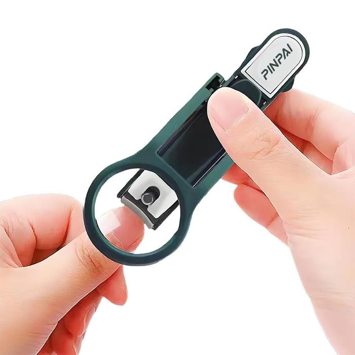 Gambar Gunting kuku untuk kuku kaki lansia bahanimpor khusus dengan kaca pembesar guntingkuku anti percikan multi-fungsi Nail Tangan Pinset - Biasa dari DealDynamo.id undefined Tokopedia