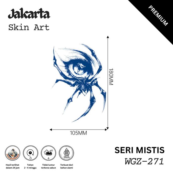 Gambar Jakarta Skin Art Tato Temporer WGZ-271 - WGZ-280 Premium Ketahanan 2 - 3 Minggu - WGZ-271 dari Jakarta Skin Art Kota Administrasi Jakarta Selatan Tokopedia
