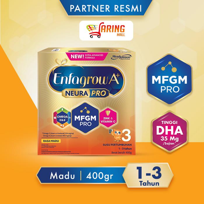 Gambar Enfagrow A+3 400 Gram Susu Formula Rasa Madu (1-3 Tahun) dari Jaring mall undefined Tokopedia