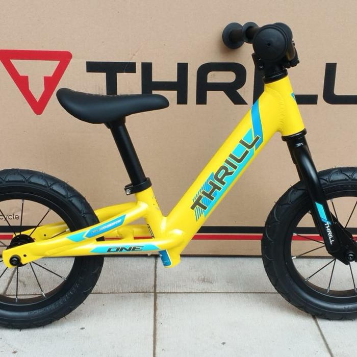 Sepeda Keseimbangan /Balance Bike Push Bike Pushbike THRILL ONE Kuning