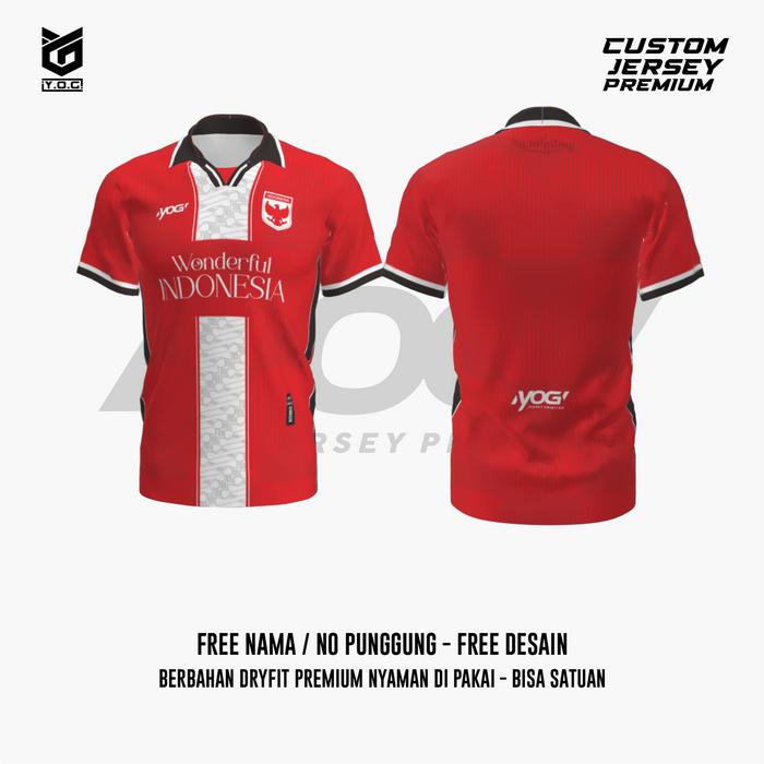 Gambar JERSEY AUTHENTIC "INDONESIA MAGNIFICA" BY IYOGSPORT - NUSANTARA RAYA, M dari Iyogsport undefined Tokopedia
