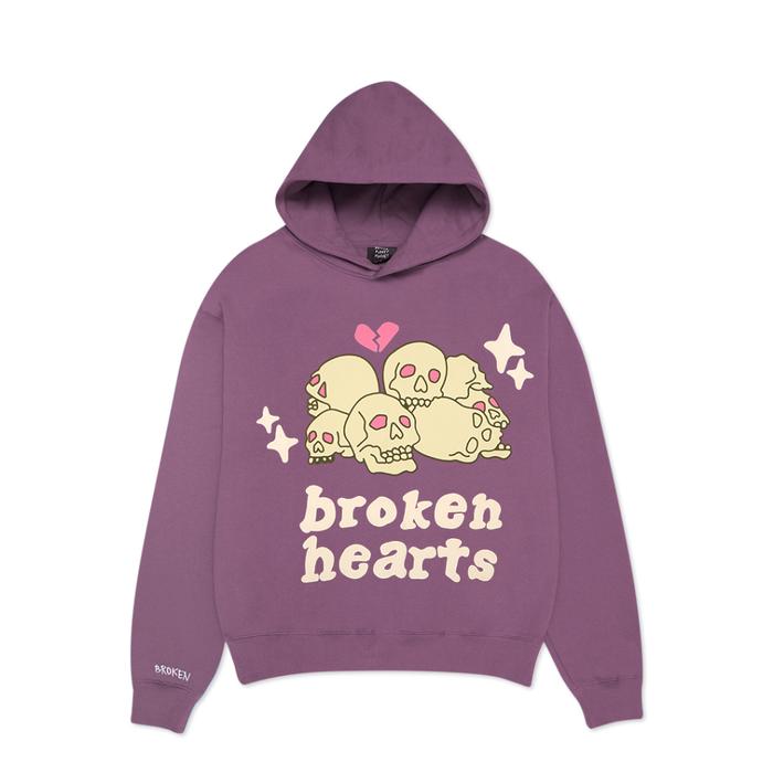 Gambar Broken Planet Market Top Broken Hearts Hoodie - Purple, L dari SANGKIL undefined Tokopedia