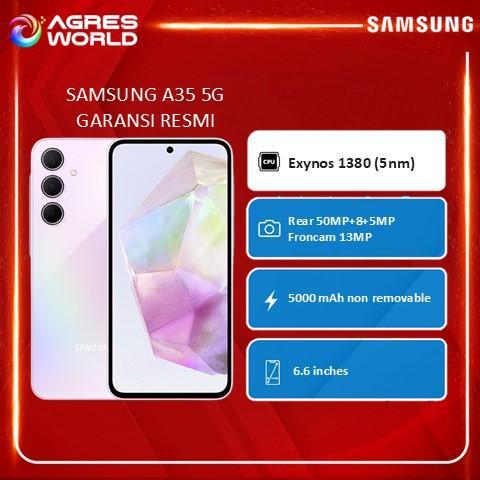 Gambar Samsung Galaxy A35 5G 8/256 Garansi Resmi Samsung Indonesia - NON BUNDLE, NAVY dari AGRES WORLD undefined Tokopedia