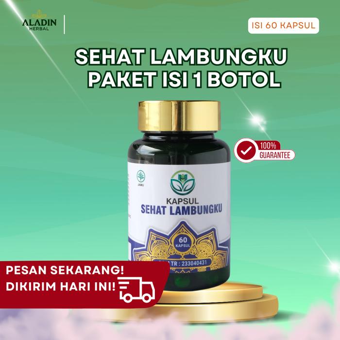 Gambar KAPSUL SEHAT LAMBUNGKU Obat Herbal Untuk Bantu Regenerasi Dinding Lambung Yang Luka Secara Alami - 1 Botol, KSL dari Solusi Sehat Lambungku undefined Tokopedia