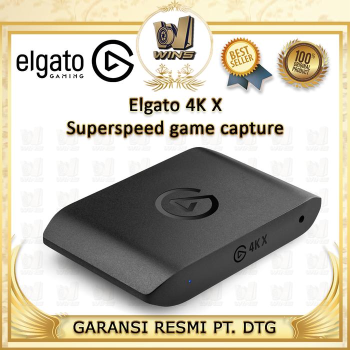 Gambar Elgato 4K X Superspeed game capture Card | Video Capture Card 4K144 dari WINS OFFICIAL STORE undefined Tokopedia