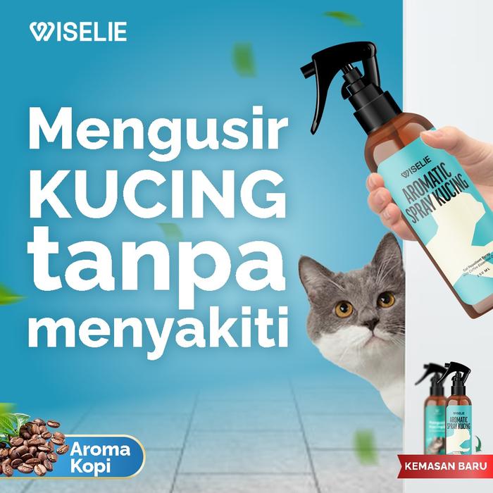 Gambar Wiselie - Pengusir Kucing Bahan Alami Tidak Mengandung Racun Aman Untuk Tumbuhan kucing liar menjauh karena mengeluarkan aroma yang tidak di sukai kucing - KUCING 250ML dari Wiselie Indonesia undefined Tokopedia