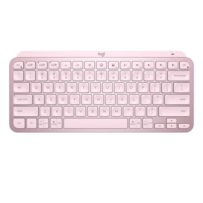 Gambar Logitech MX Keys Mini Keyboard Wireless Bluetooth Backlit - Rose dari Surya Mitra Online undefined Tokopedia