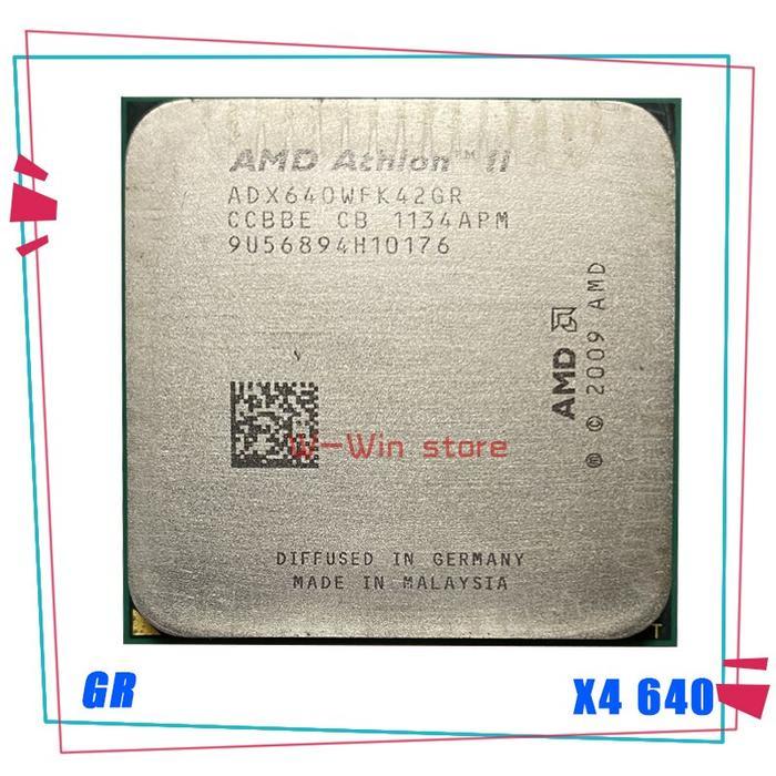 X4 Propus Amd Athlon X4 640 Processor X4 640 Am3 Core Processor