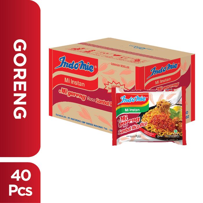 Gambar CTN - Indomie Goreng Sambal Rica-Rica 85 Gr - Goreng Sambal Rica dari Indomie Official Store undefined Tokopedia