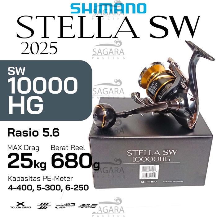 daftar harga shimano stella sw C Shimano Stella SW C Saltwater Spinning Reel Shimano 2026 STELLA SW