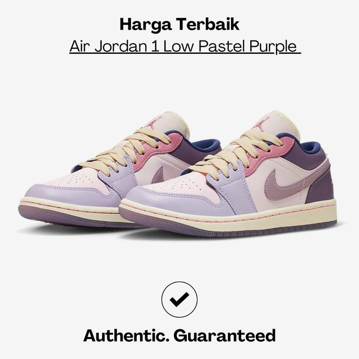Nike Air Jordan Low Pastel Purple 5W 22CM