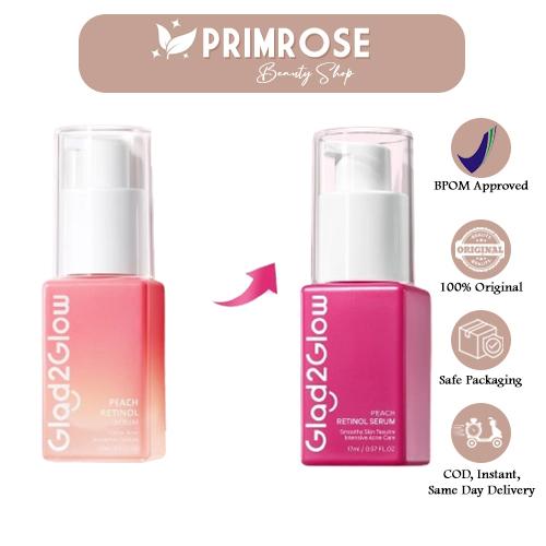 Gambar GLAD2GLOW Peach Retinol Serum 17ml - G2G Serum Mencegah Garis Halus dan Kerutan di Wajah dari Primrose Beauty Shop undefined Tokopedia