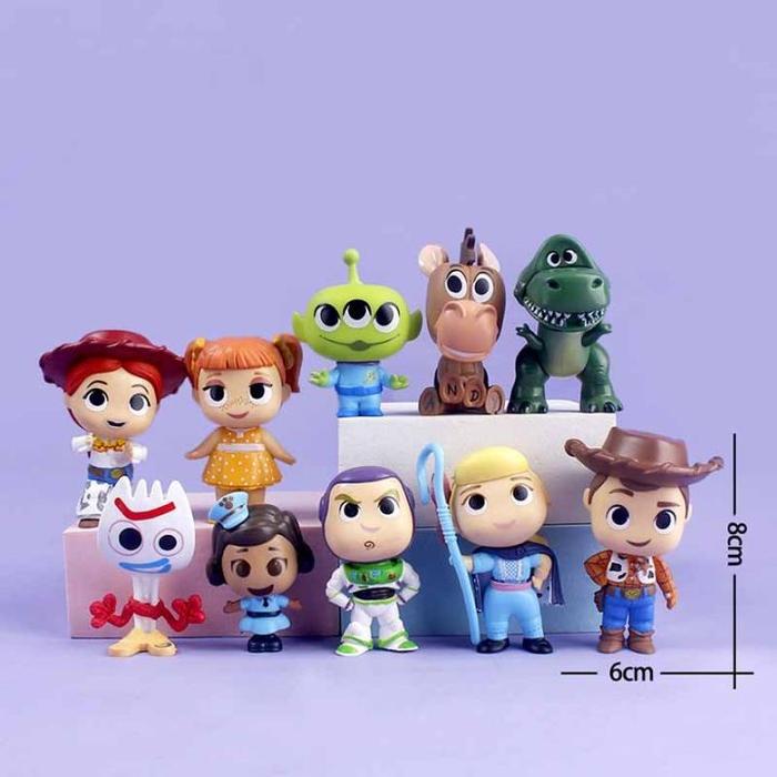 Gambar Action Figure TOY STORY 4 Topper Cake Mainan Set - Toy Story 10 dari Space Grosir undefined Tokopedia