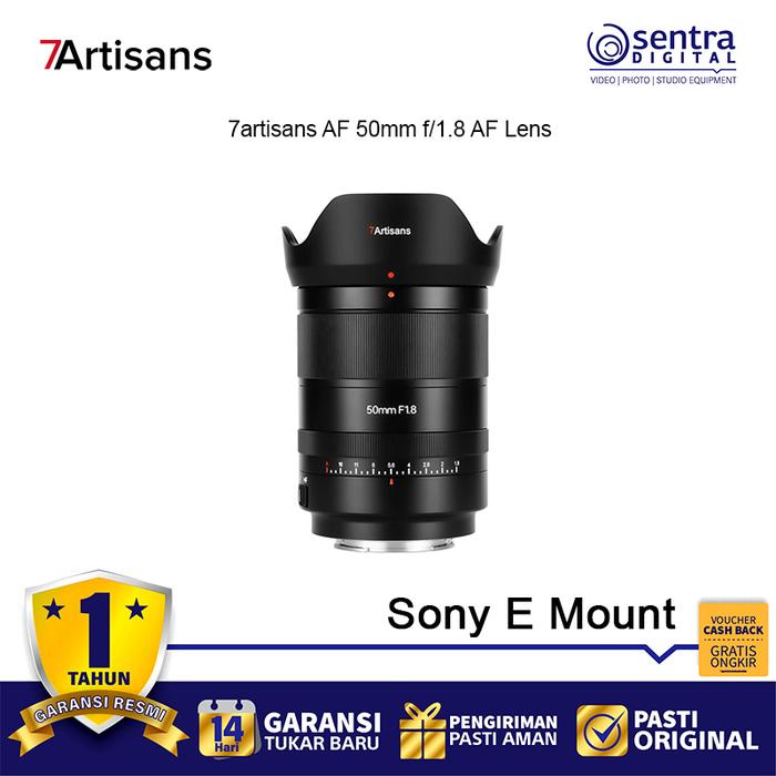 Gambar 7 Artisans AF 50 mm f1.8 for Sony E Mount Lensa 7Artisans 50mm f/1.8 Full Frame - Sony E Mount dari Sentra Digital undefined Tokopedia