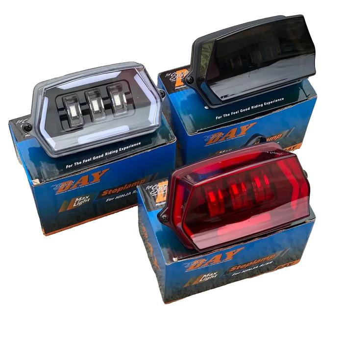 Gambar lampu belakang ninja r ss led import Motorcycle - kaca smoke dari Didhot Putra Jaya undefined Tokopedia