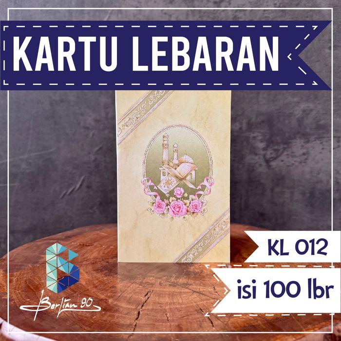 Gambar Kartu Ucapan Lebaran Idul Fitri 2025 Polos Terbaru Murah - Card - KL 012 dari kotakkemasanbandung undefined Tokopedia