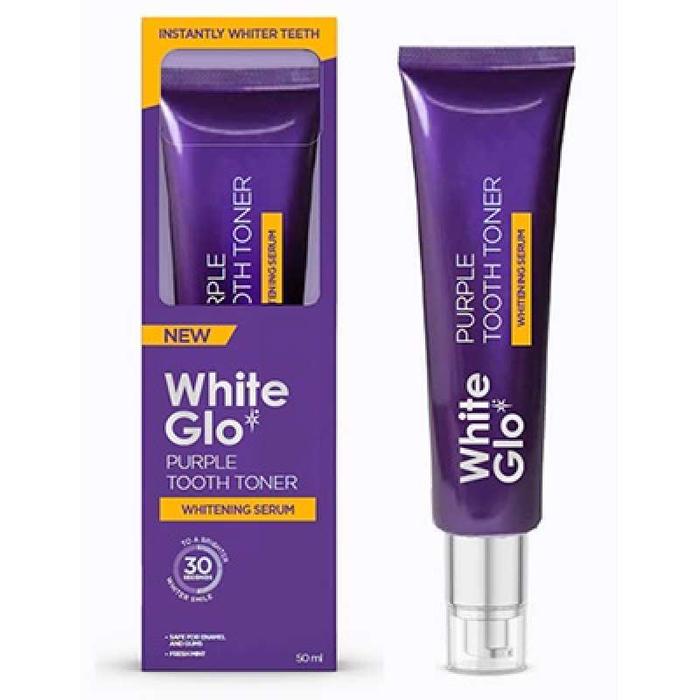 Gambar WHITE GLO Purple Tooth Toner Whitening Serum 50ml dari Toko Havayan undefined Tokopedia