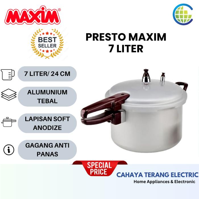 Gambar Panci Presto Maxim 7 Lt/ 24cm dari Cahaya Terang Electric undefined Tokopedia