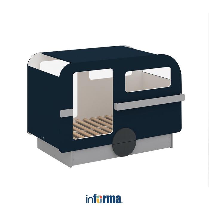 Gambar Informa Martin Caravan Set Tempat Tidur Anak - Biru Set Bedroom Furniture Kamar Tidur Set Ranjang Anak dari Zahrannn Awa08 undefined Tokopedia