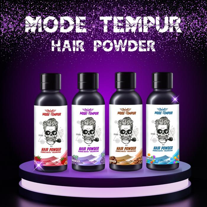 Gambar MODE TEMPUR HAIR POWDER HAIR VOLUMIZING POWDER Pria - 60 ML / 10 GR, STRAWBERRY dari WAXINAYA undefined Tokopedia