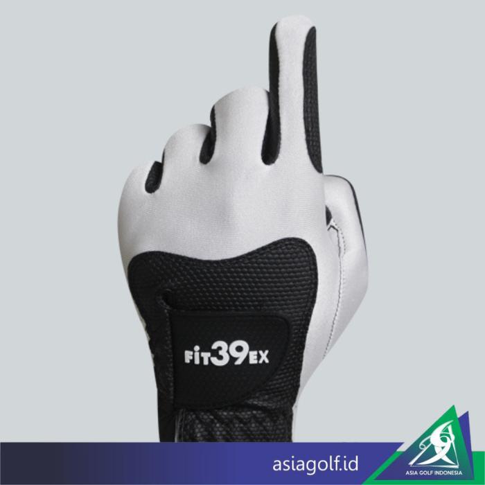 Gambar Glove Fit39 Base Black | Golf | Sarung Tangan Golf Pria - White-Black, XL-26 dari Asia Golf Indonesia undefined Tokopedia