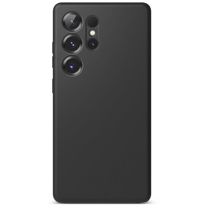 Gambar Case Ringke Silicone Soft Matte Compatible with Samsung Galaxy S25 Ultra Plus Silikon Casing MagSafe Magnetic - Black, S25 dari GET-WID undefined Tokopedia