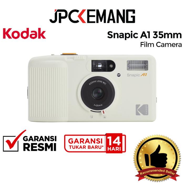 Gambar KODAK SNAPIC A1 35mm Film Camera Pocket Kodak A 1 Kamera Analog Garansi Resmi - Ivory White dari JPC Kemang undefined Tokopedia