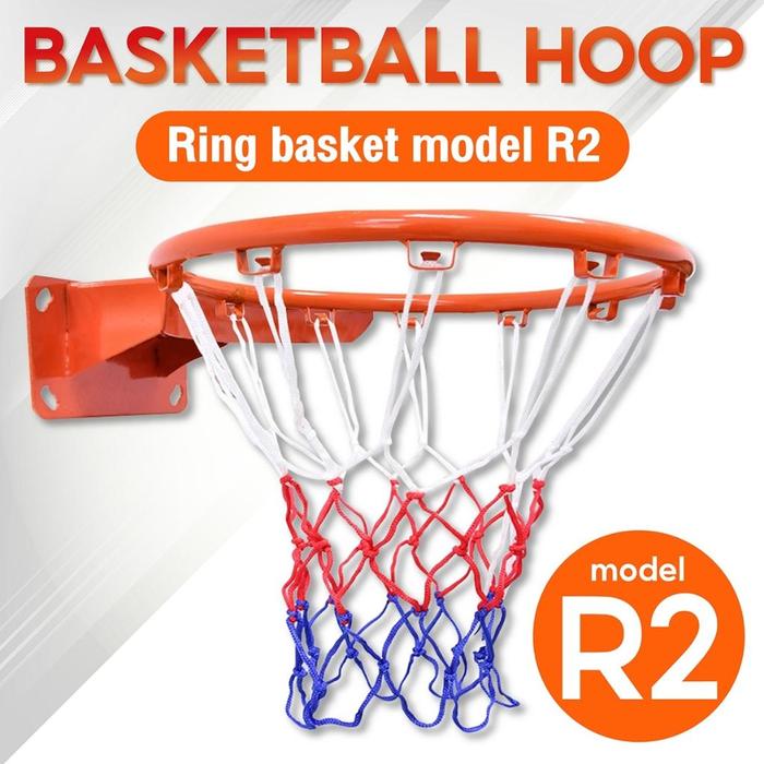 Gambar Bettegrow Ring Basket Basketball Hoop Bola Outdoor Ukuran 45cm - S-R2 dari bettergrowindo undefined Tokopedia