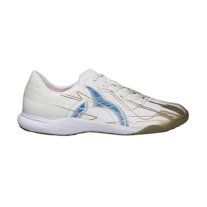 Gambar SEPATU FUTSAL ORTUSEIGHT CATALYST LEGION V5 IN - SEPATU FUTSAL ORIGINAL - NEW ARRIVAL - OFF WHITE/GOLD, 38 dari Sneakerzone ID_NEW undefined Tokopedia