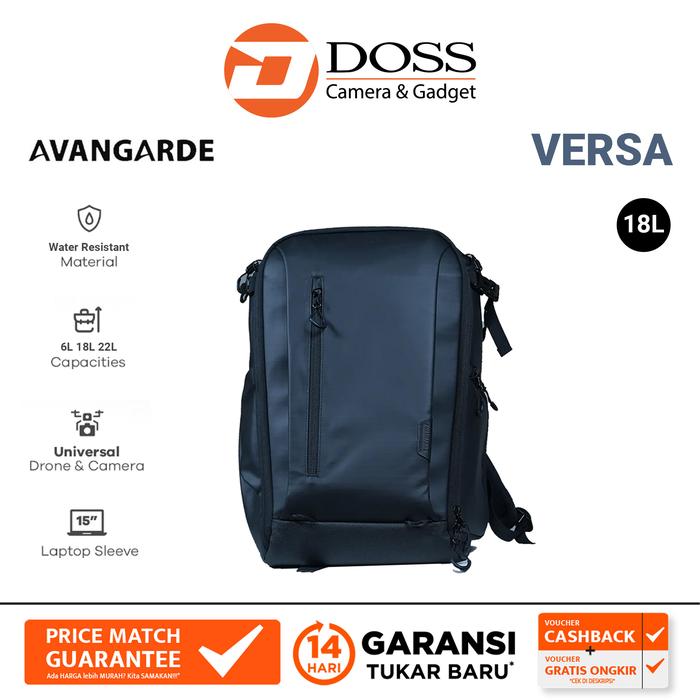 Gambar Avangarde Versa 6L 18L 22L Tas Kamera Avangarde Versa - 18L dari DOSS Camera & Gadget undefined Tokopedia