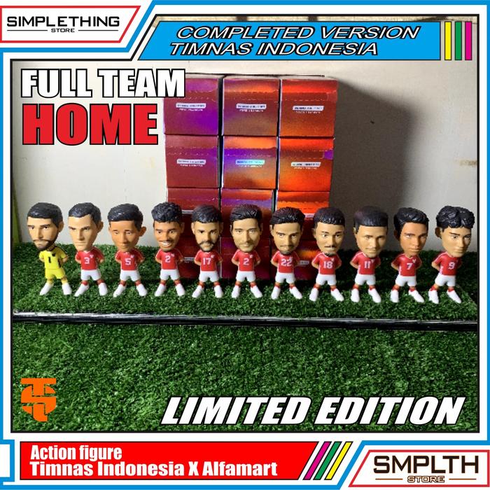 Gambar Action Figure FULL TEAM TIMNAS INDONESIA X Alfagift Limited Edition Home & Away - Full Team - Home dari simplething store undefined Tokopedia