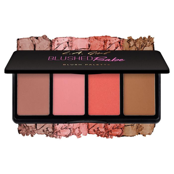 Gambar LA Girl Fanatic Palette - Smooth Blend/Tahan Lama/Long Lasting - Blush Blushed Babe dari LA Girl Indonesia undefined Tokopedia