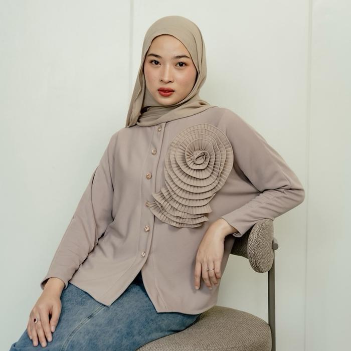 Gambar FLOREN CARDY BATWING by Dippew - Beige dari Dippew undefined 5 Tokopedia