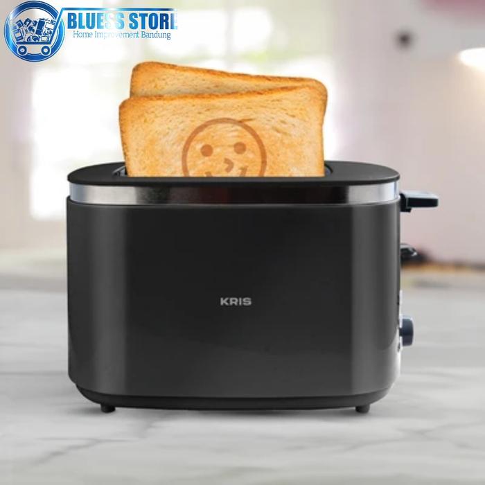 Jual Kris Toaster Dengan Pattern Smiley Hitam Bread Toaster