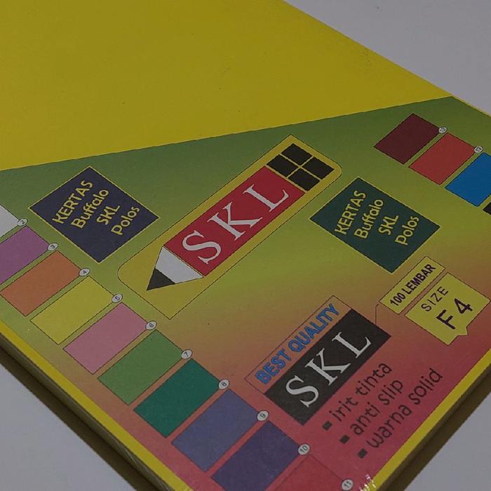 Gambar Kertas buffalo SKL 1 pack isi 100 lembar ukuran F4 Folio - Merah dari Asooy stationery undefined 4 Tokopedia