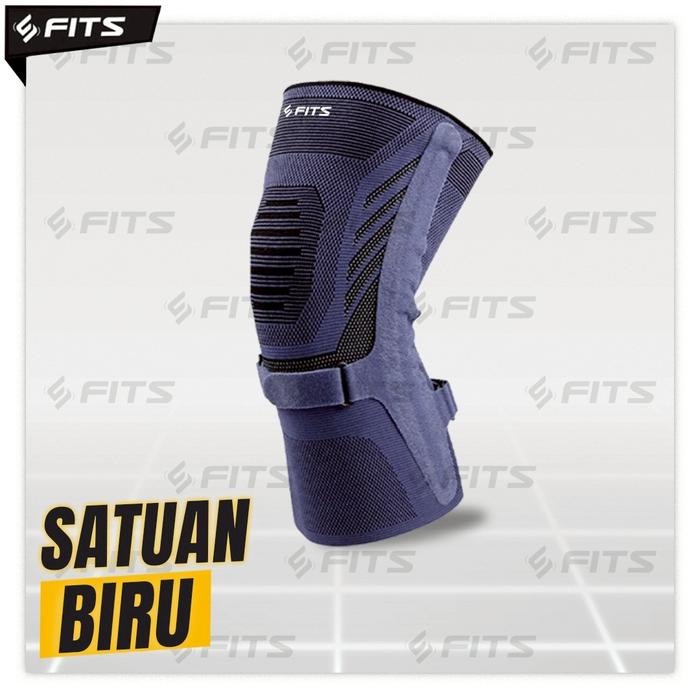 Gambar FITS Knee Patella Protector Support Sleeve with Side Stabilizer | Pelindung Penyangga Lutut Dan Sendi Olahraga - Biru, S dari SFIDN FITS Shop undefined Tokopedia