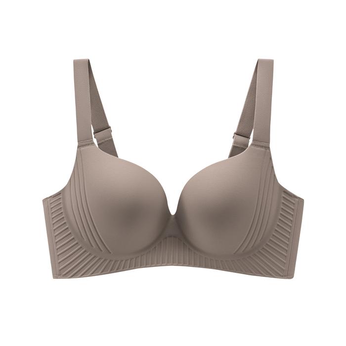 Gambar [EXCLUSIVE] -GRENEY-Gbras-Bra One Piece Warna Bh Wanita Beha Tanpa Kawat Cewek Lingerie Push up Berbentuk dan Nyaman Basic Plain  Push up Busa Tingkatkan Mengumpulkan PD Wireless Seamless Tipis-89849 - Coklat, 36/L dari GRENEY.Underwear.id undefined Tokopedia