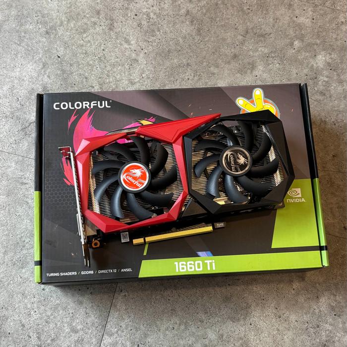 Jual NVIDIA GEFORCE GTX 1660 SUPER / GTX 1660 Ti 6GB DDR6 192BIT
