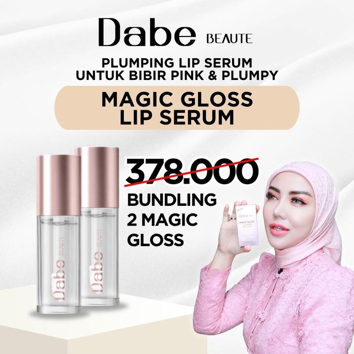 Gambar [MAIN LIVE] MAGIC GLOSS PLUMPING LIP SERUM - 2 Lip Serum dari Bella Shofie Dabe_NEW undefined Tokopedia