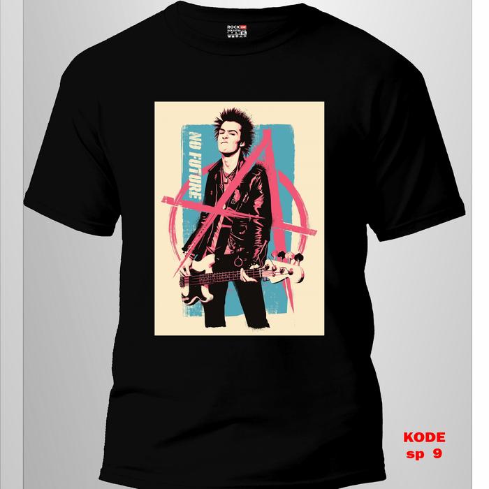 Gambar SURGA ETAWA - Kaos band SP T-shirt musik punk rock dewasa premium distro bahan 24s unisex sablon keren nyaman - SP09, M dari SURGA ETAWA undefined Tokopedia