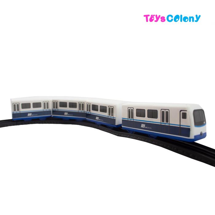 Gambar Kereta Mainan MRT dan LRT Train and Track RKC09003-3 - BIRU dari Toys Colony undefined Tokopedia