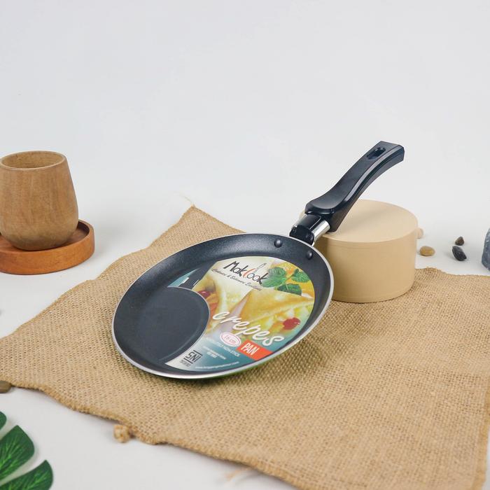 Gambar Makcook Crepes Teflon Dapur Alat Cetakan Kulit Risoles Lumpia Dadar Gulung Pan Anti Lengket Kitchenware - BES - 16cm dari Baking Expert Store undefined Tokopedia
