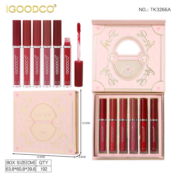 Gambar IGOODCO Set Lipstik Eyeliner Enam-dalam-Satu Makeup Portabel Lip Tint Eyeliner Hadiah Ulang Tahun - TK3266A dari IGOODCO FASHION undefined Tokopedia