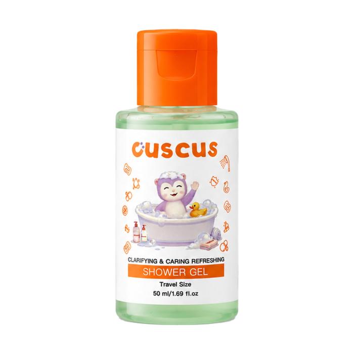 Gambar CusCus Cleansing, Softening, and Moisturizing Shower Gel 300ml - Diperkaya Ekstrak Tumbuhan - Bantu Lindungi dari Bakteri & Tungau - Moisture Beads untuk Mandi Lebih Seru - Untuk Anak dan Remaja - travel size（50ml） dari CusCus.indo Kota Administrasi Jakarta Timur Tokopedia