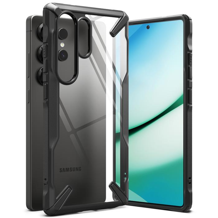 Gambar Case Ringke Fusion X Clear Compatible with Samsung Galaxy S25 Ultra Plus Casing MagSafe Magnetic - Black, S25 Ultra dari GET-WID undefined Tokopedia