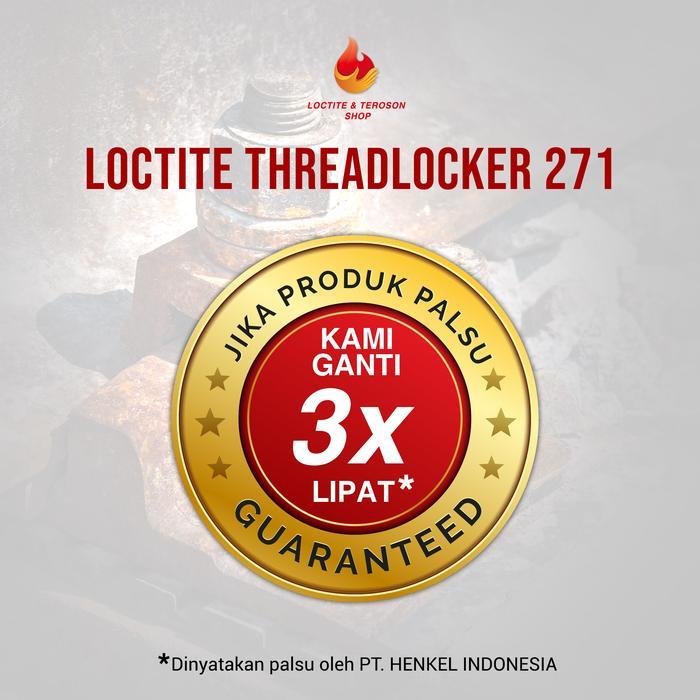 Gambar Terlaris Lem Baut Loctite 271 Threadlocker 10Ml Menci Ikatan Baut Dan Mur dari Quuu Shop undefined Tokopedia